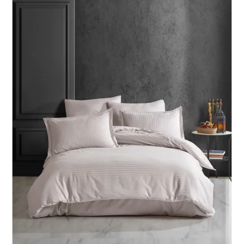 Постельное белье Clasy Stripe Satin Stone